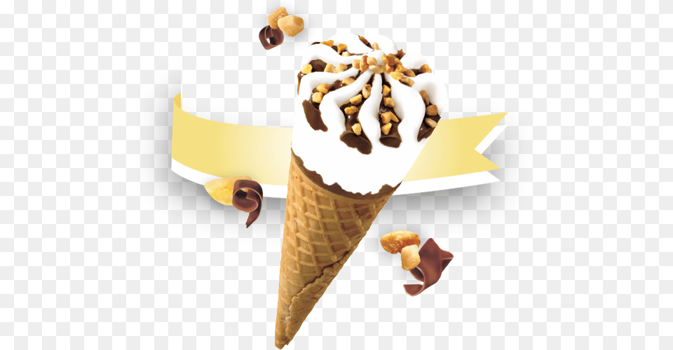 Good Humor Vanilla King Cone Ice Cream, Dessert, Food, Ice Cream, Soft Serve Ice Cream Free Png Download