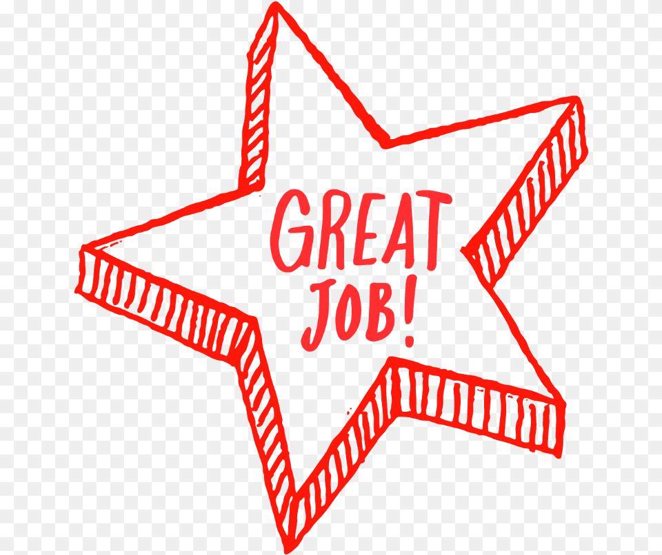 Good Job Sticker Great Job Stars Clip Art, Star Symbol, Symbol Free Png Download