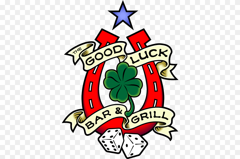 Good Luck Bar Grill Soulard St Louis Mo Home, Symbol, Dynamite, Weapon, Leaf Free Png Download
