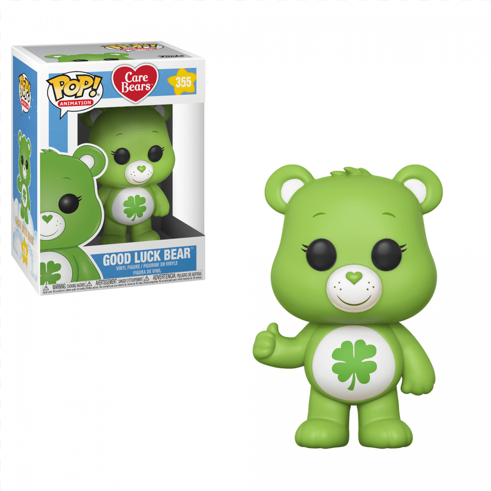 Good Luck Bear 355 Funko Pop Pop Vinyl, Plush, Toy Png Image