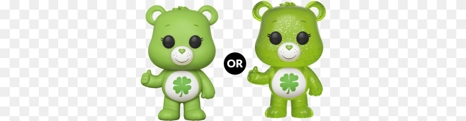 Good Luck Bear Funko Pop Animation Good Luck Bear Chase Funko Pop, Green, Plush, Toy Free Png
