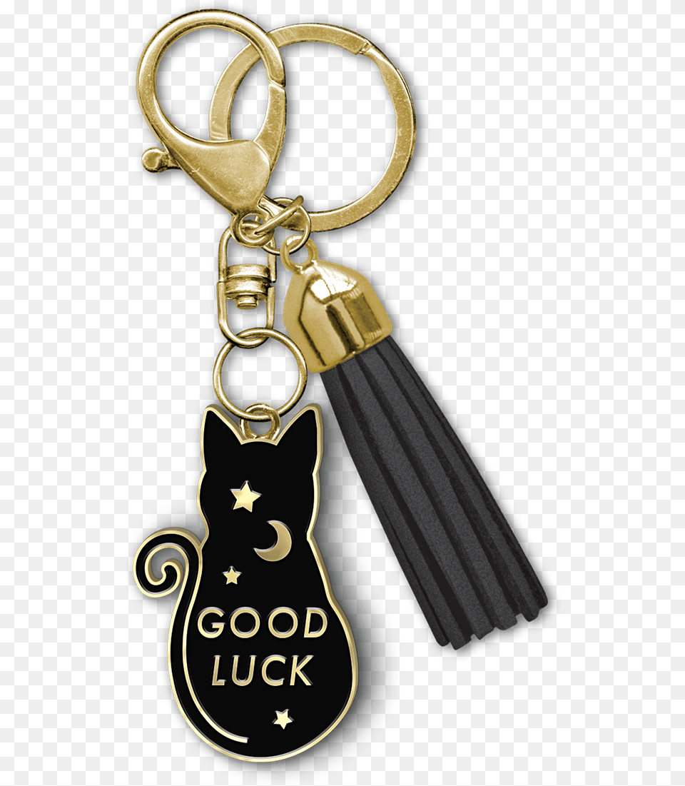 Good Luck Cat Enamel Keychain, Accessories, Earring, Jewelry Free Png Download