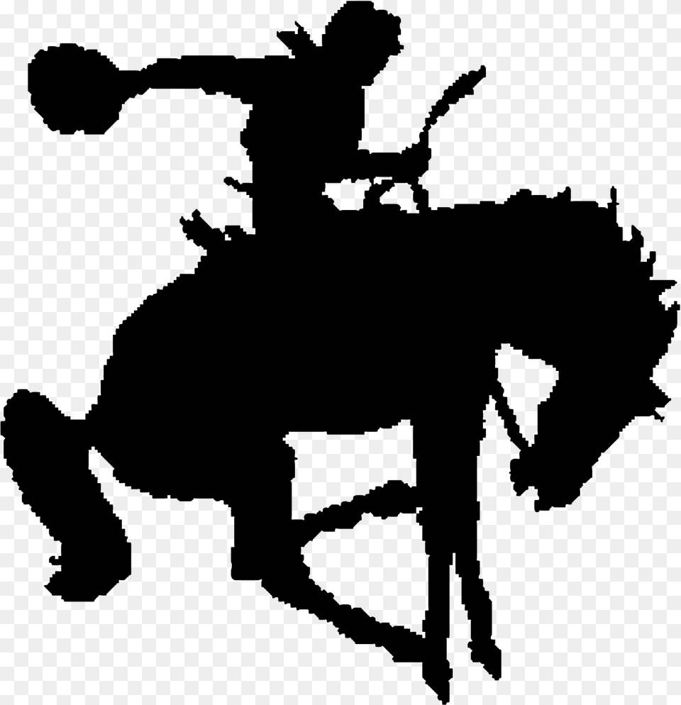 Good Luck Teams St Marys Roughriders, Silhouette, Animal, Mammal, Person Free Png