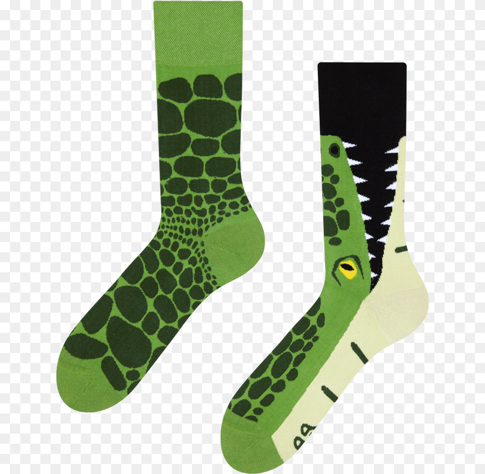 Good Mood Socks Crocodile Sock, Clothing, Hosiery Free Png Download