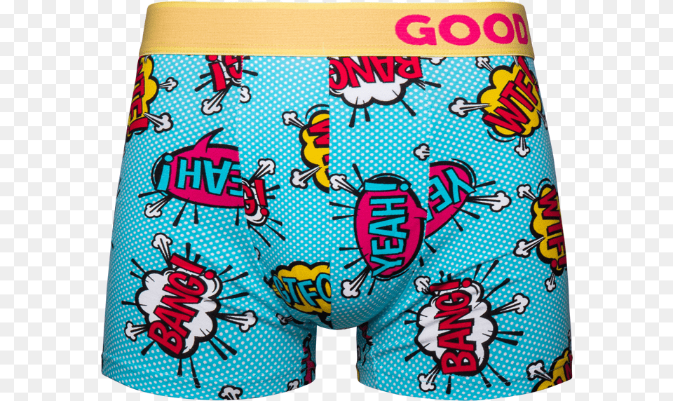 Good Mood Trunks Comics Dedoles Boxerky, Clothing, Swimming Trunks, Can, Tin Png Image
