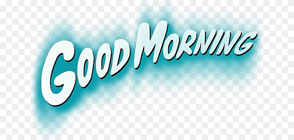 Good Morning, Logo, Sticker, Text Free Transparent Png