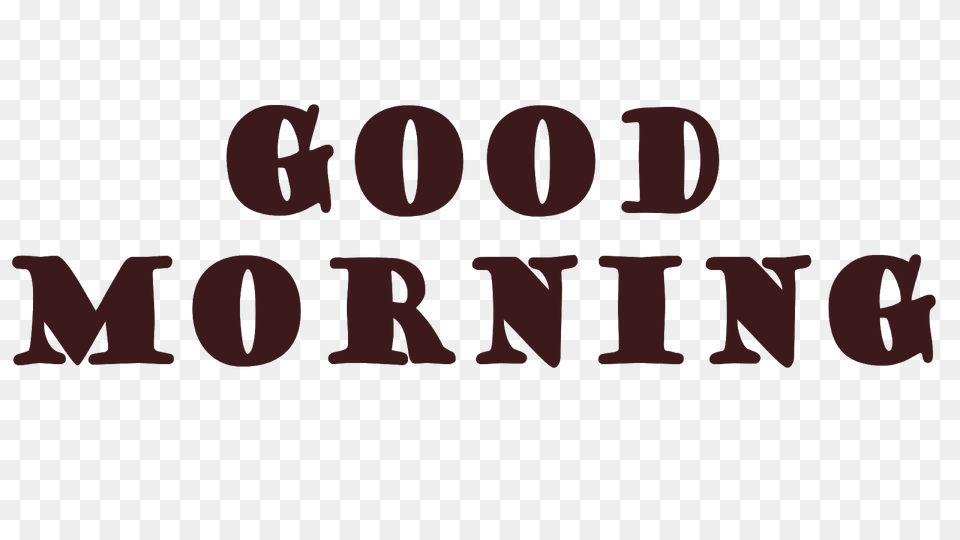 Good Morning, Text Free Png Download