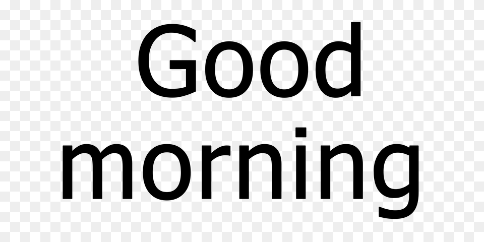 Good Morning, Text Png