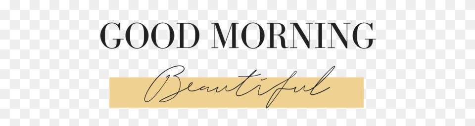 Good Morning, Handwriting, Text Free Transparent Png