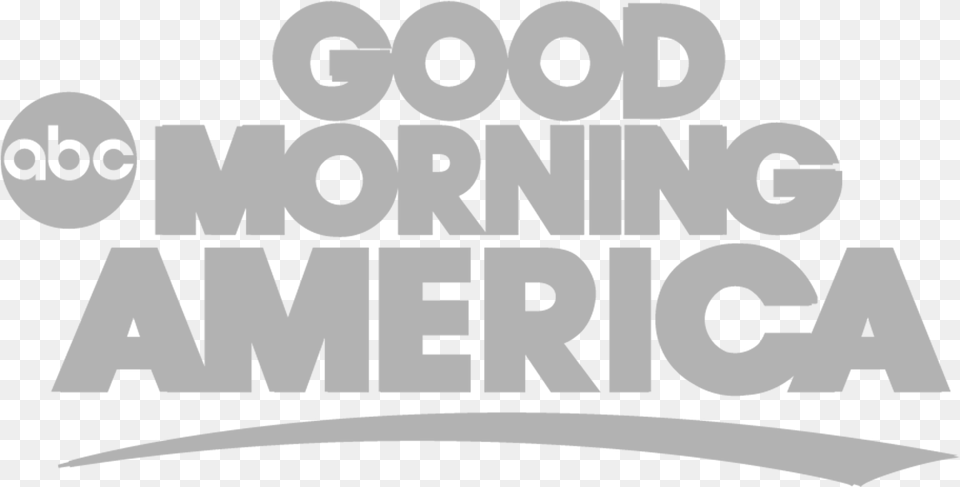 Good Morning America Good Morning America Morning Logo Black And White, Text, Animal, Bear, Mammal Free Png Download