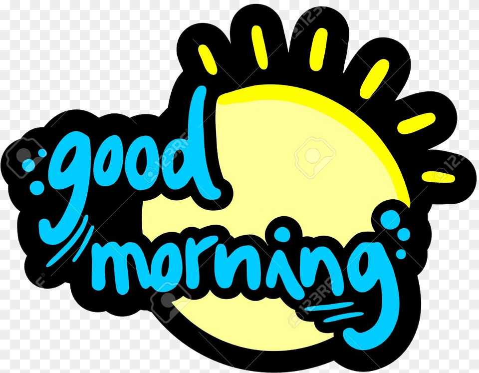 Good Morning Awesome Sun Design On Clipart Best Clip Good Morning Clipart, Ball, Tennis, Sport, Tennis Ball Png
