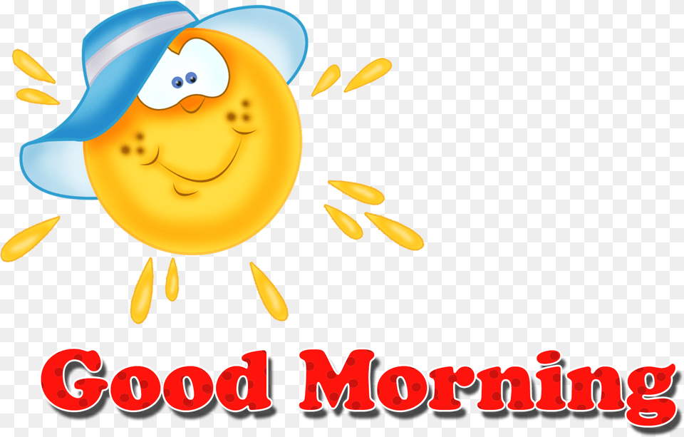 Good Morning Cartoon, Clothing, Hat, Outdoors Free Png Download