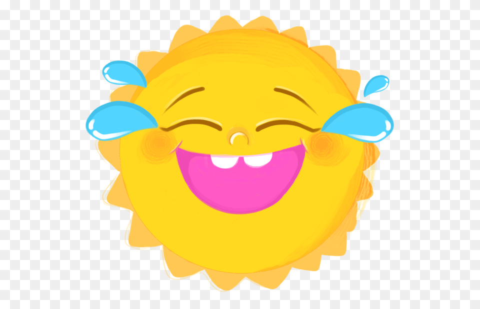 Good Morning Emoji Art Outdoors, Nature, Leisure Activities, Person Free Png Download
