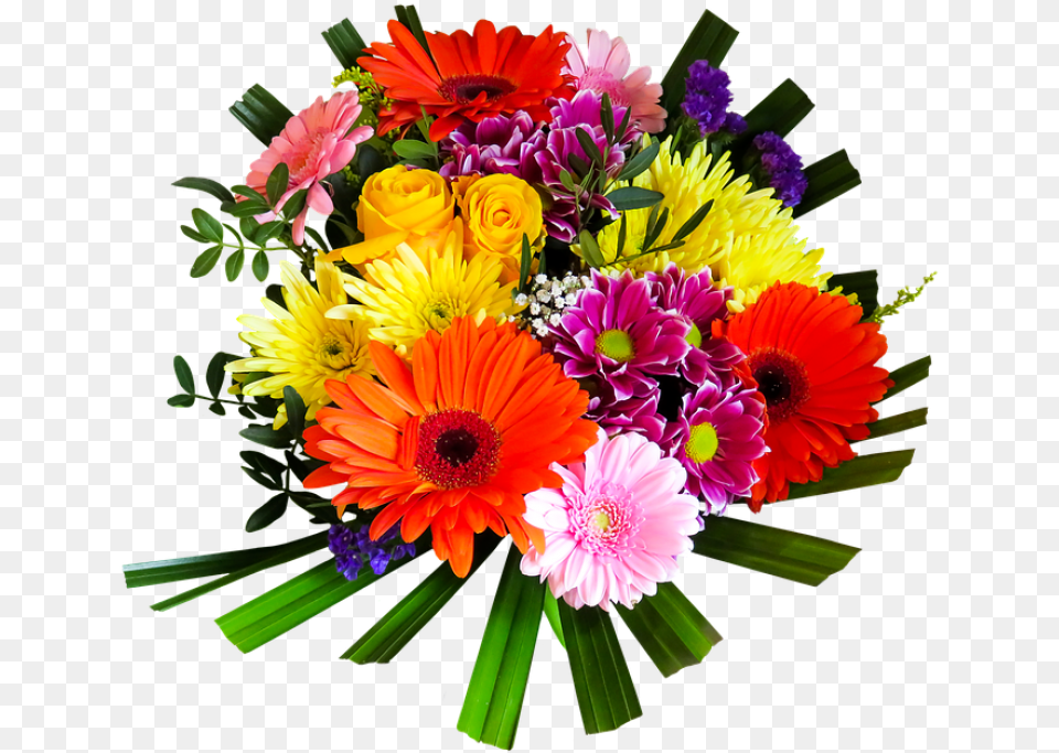 Good Morning Friends Happy Sunday, Flower, Flower Arrangement, Flower Bouquet, Plant Free Png