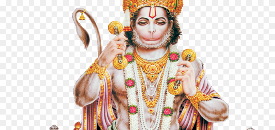 Good Morning God Images In Hindi Hd Lord Hanuman, Woman, Adult, Person, Female Free Png Download