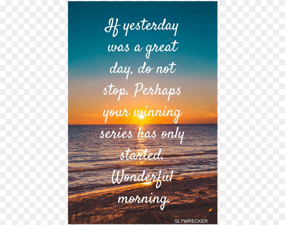 Good Morning Quotes Calligraphy, Sunrise, Nature, Outdoors, Sky Png Image