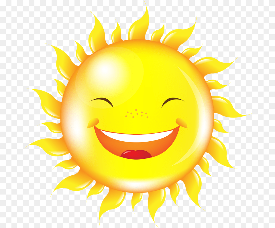 Good Morning Sunshine Smiley Face Good Morning, Nature, Outdoors, Sky, Sun Free Transparent Png