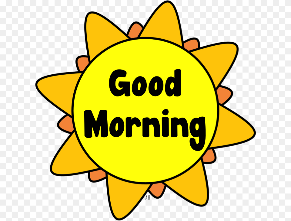 Good Morning The Word, Sticker, Flower, Plant, Sunflower Png