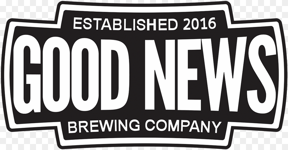 Good News Brewing Ou0027fallon Mo Microbrewery Wood Fired Language, License Plate, Transportation, Vehicle, Sticker Free Png Download