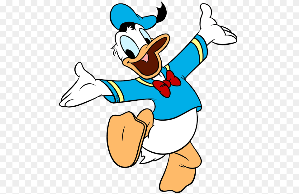 Good Night Clipart Donald Duck, Cartoon, Person Png