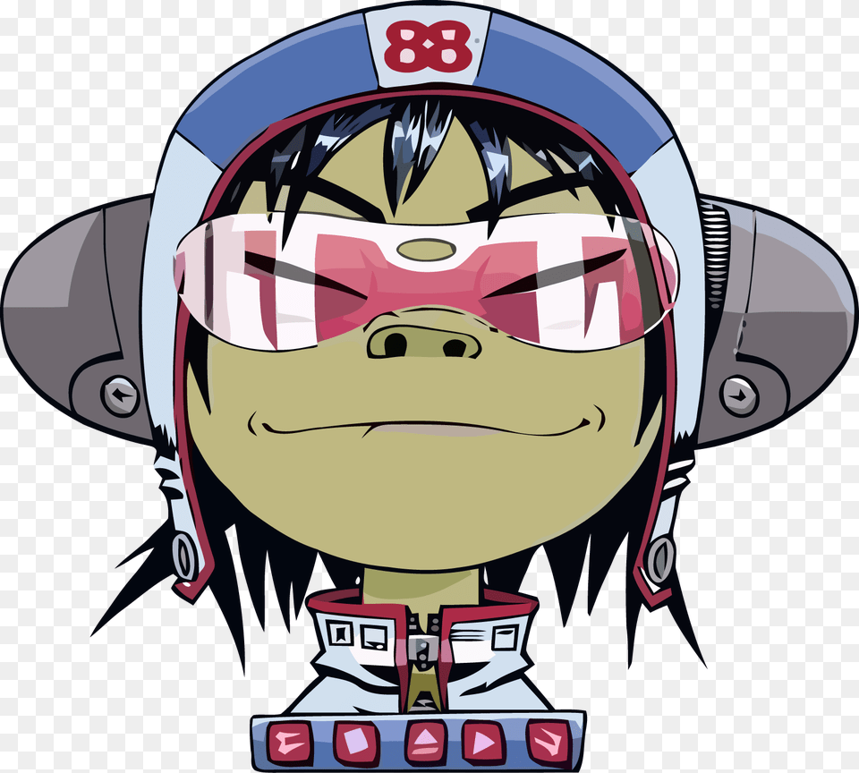 Good Ol Noodle Gorillaz, Book, Comics, Publication, Baby Png Image