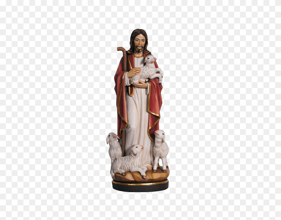 Good Shepherd Statuette, Figurine, Adult, Bride, Female Free Png Download
