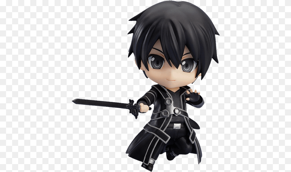 Good Smile Company Sword Art Online Kirito Nendoroid, Book, Comics, Publication, Baby Png Image