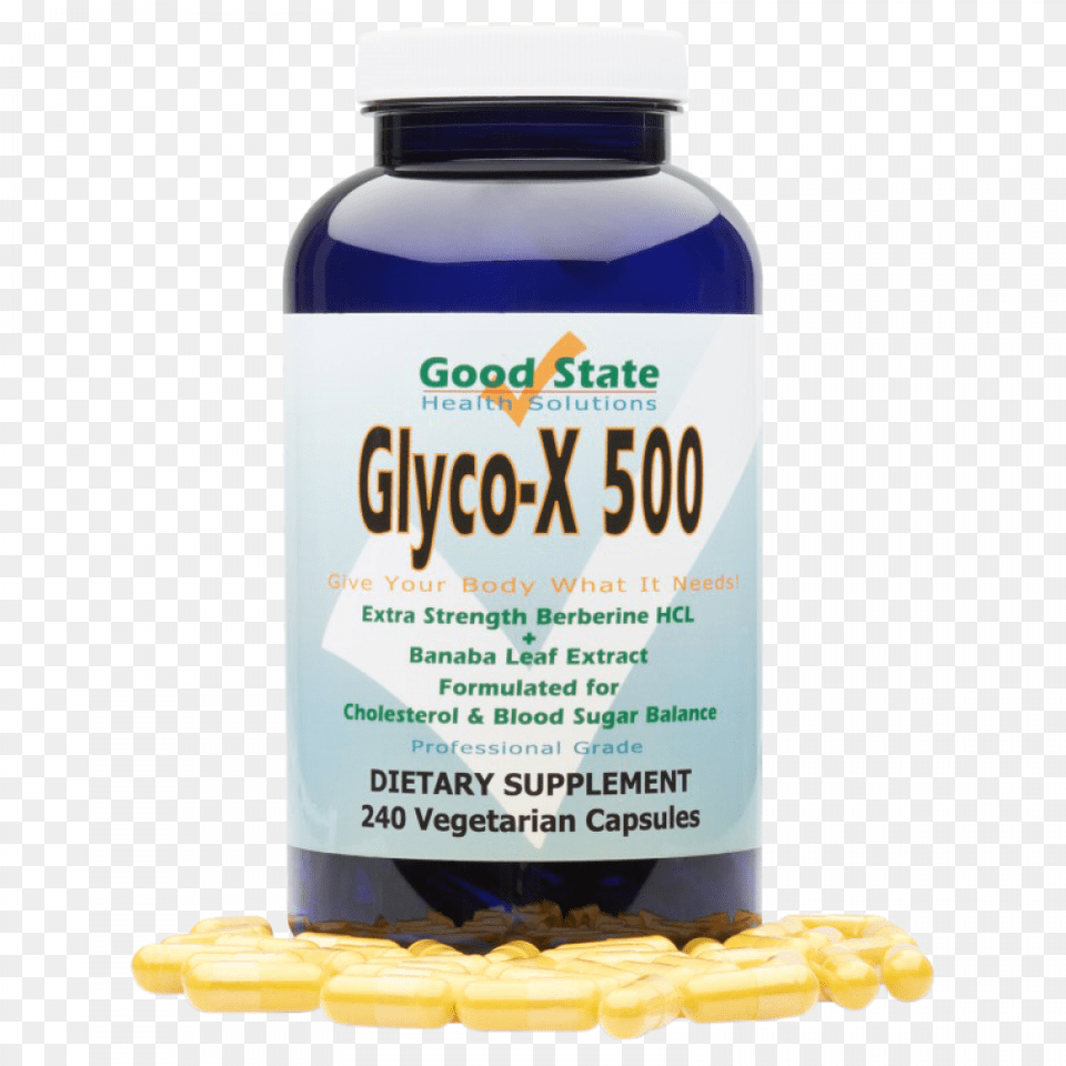 Good State Glyco X 500 60 V Caps, Herbal, Herbs, Plant, Astragalus Free Png