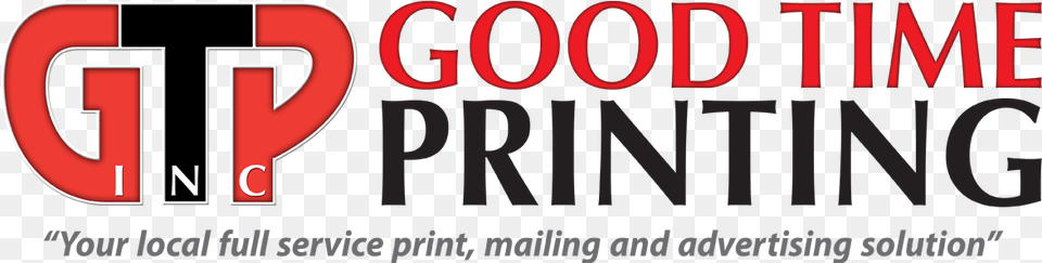 Good Time Printing Ocala Florida, Logo, Text Png Image