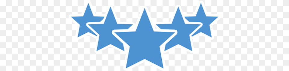 Good Uber Rating Background Blue Star Blue 5 Stars With Background, Star Symbol, Symbol Free Transparent Png