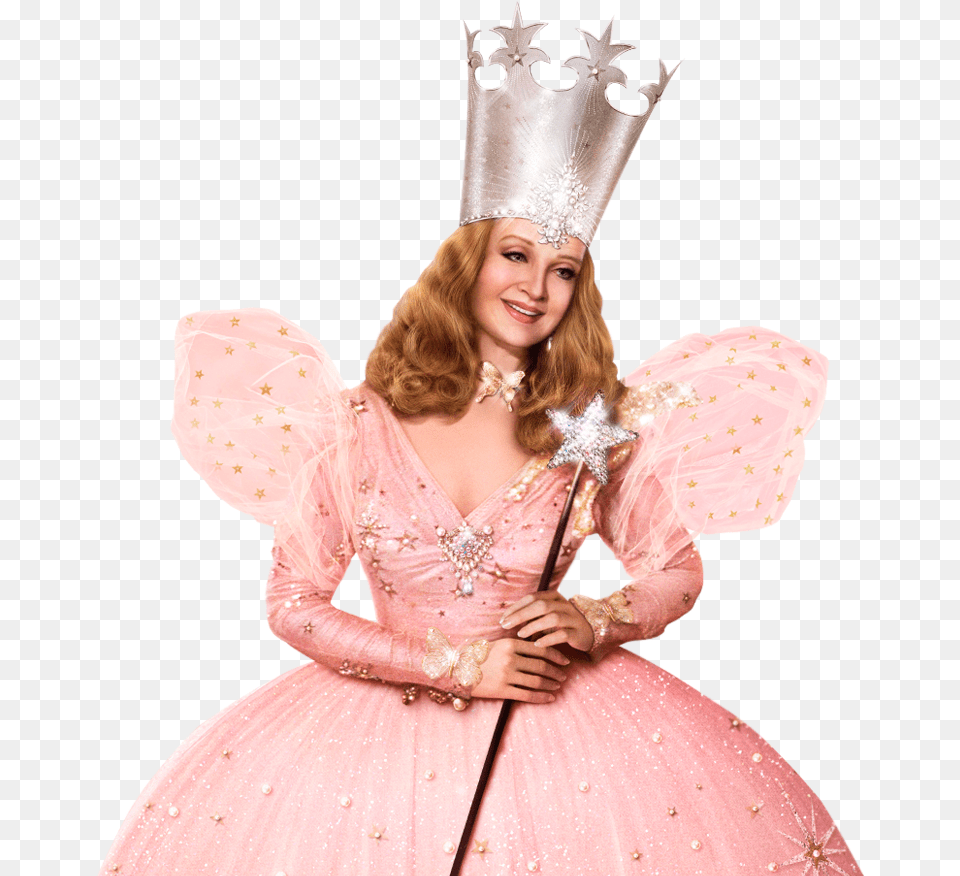 Good Witch From The Wizard Of Oz, Person, Clothing, Costume, Dress Png