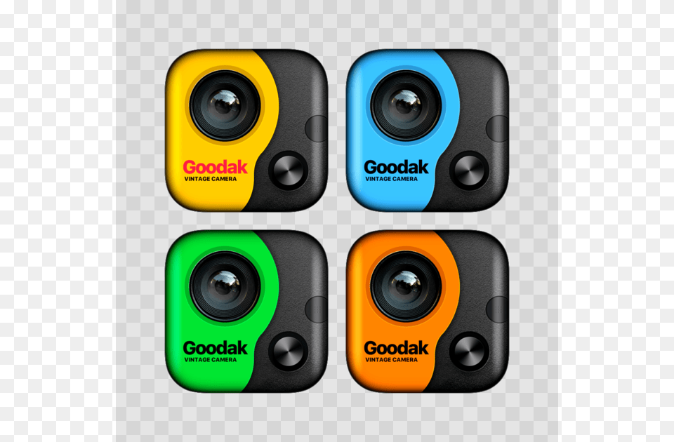 Goodak Analog Camera Bundle Camera Lens, Electronics, Speaker Png