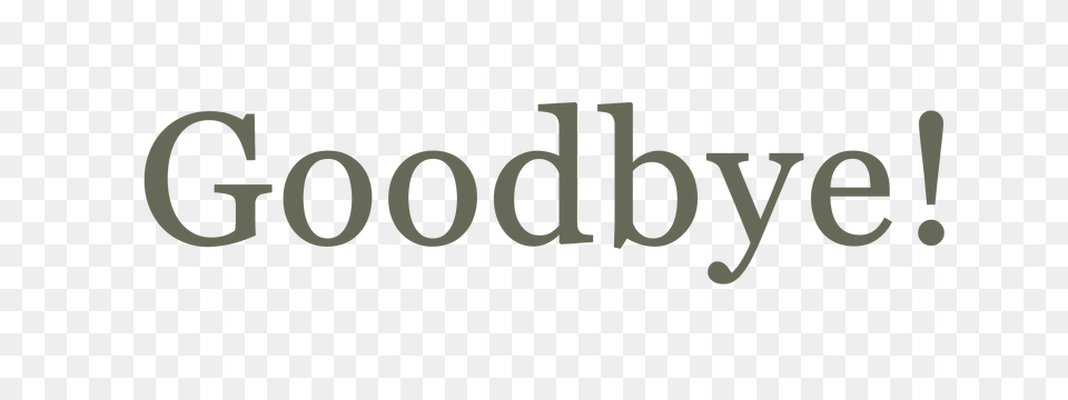 Goodbye, Text, Symbol, Number Png Image