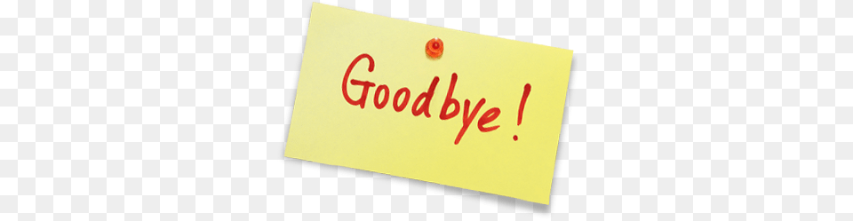 Goodbye, Text, White Board Free Png