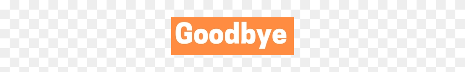 Goodbye, Logo, Text Free Png