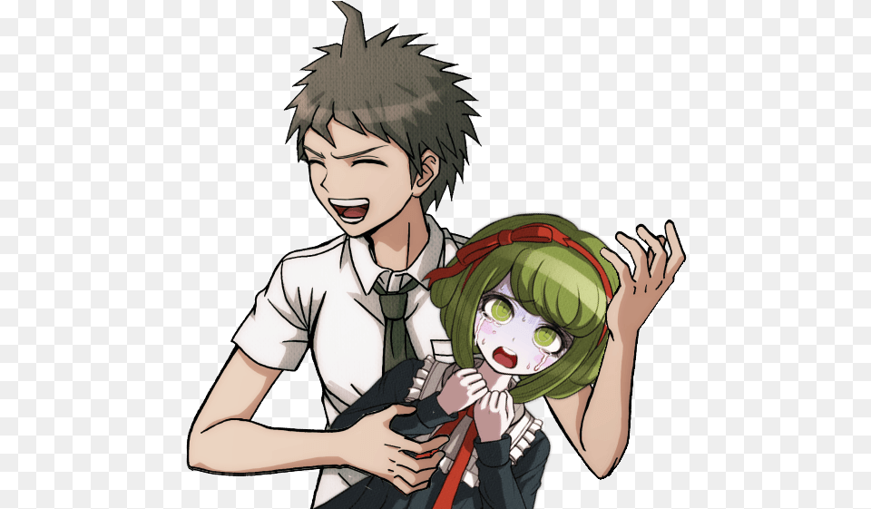 Goodbye Despair Danganronpa V3 Hajime Hinata Sprites Edits, Book, Comics, Publication, Adult Free Png