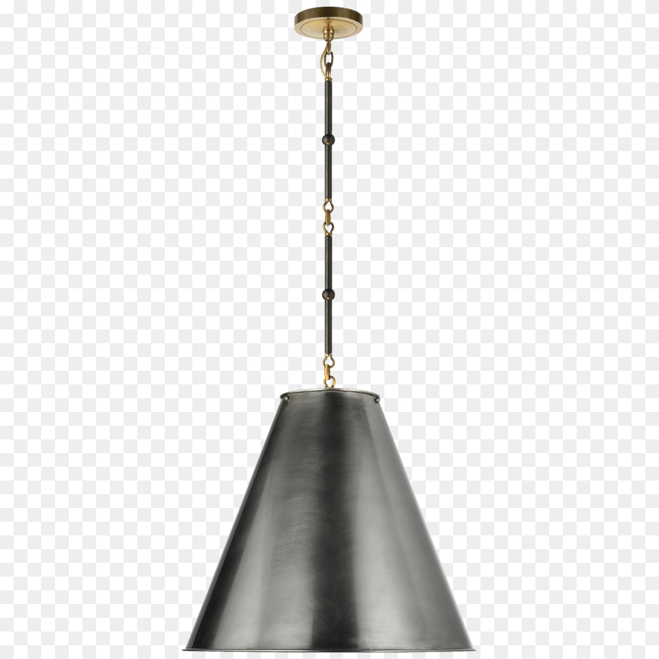 Goodman Medium Hanging Light In Bronze And Hand, Lamp, Lighting, Lampshade Free Png Download