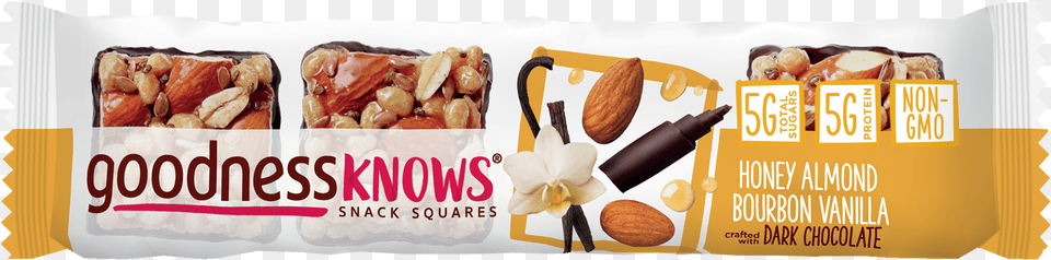 Goodnessknows Honeyvanilla Goodnessknows Cranberry Almond And Dark Chocolate, Food, Advertisement, Produce Png
