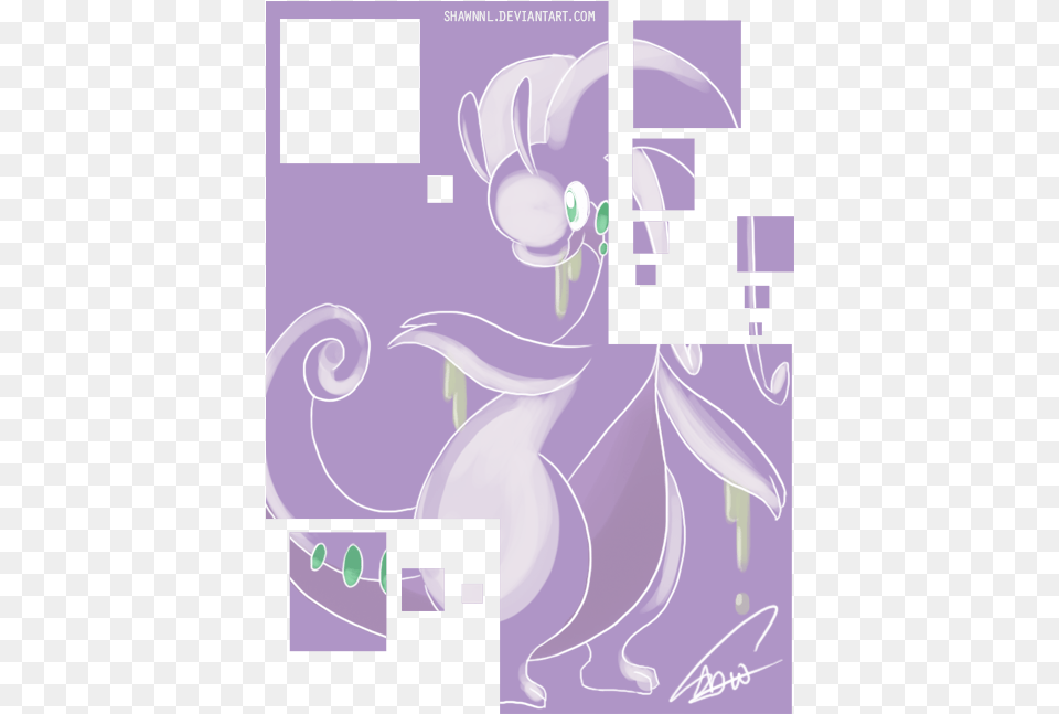 Goodra, Art, Graphics, Purple, Floral Design Free Png