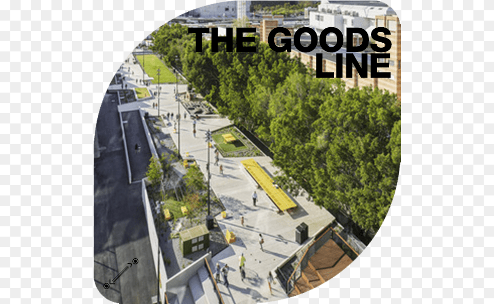 Goods Line In Sydney Australia, City, Street, Road, Photography Free Png Download