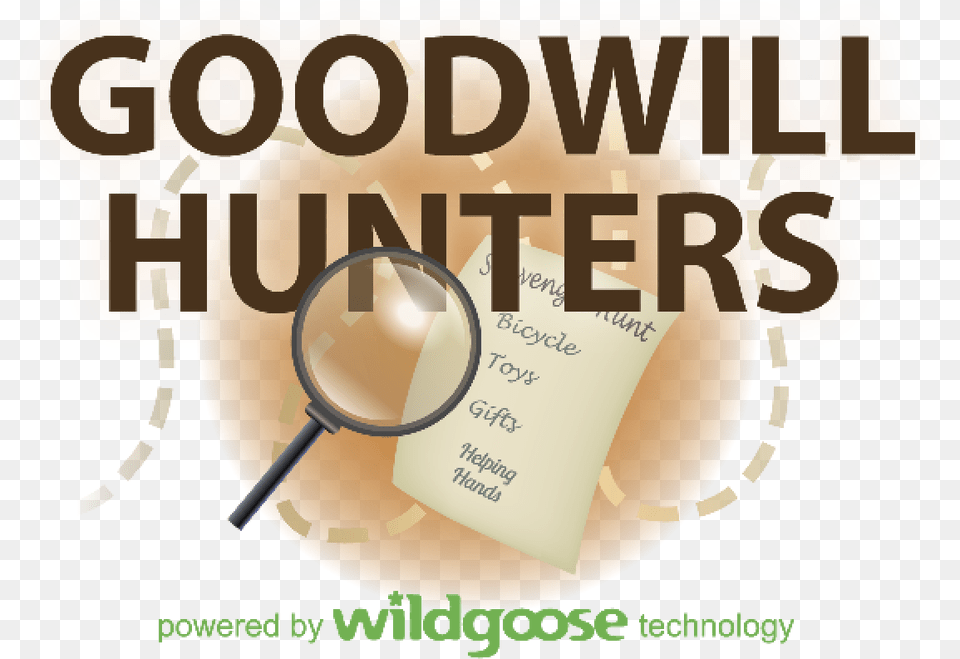 Goodwill Logo, Magnifying, Text Png