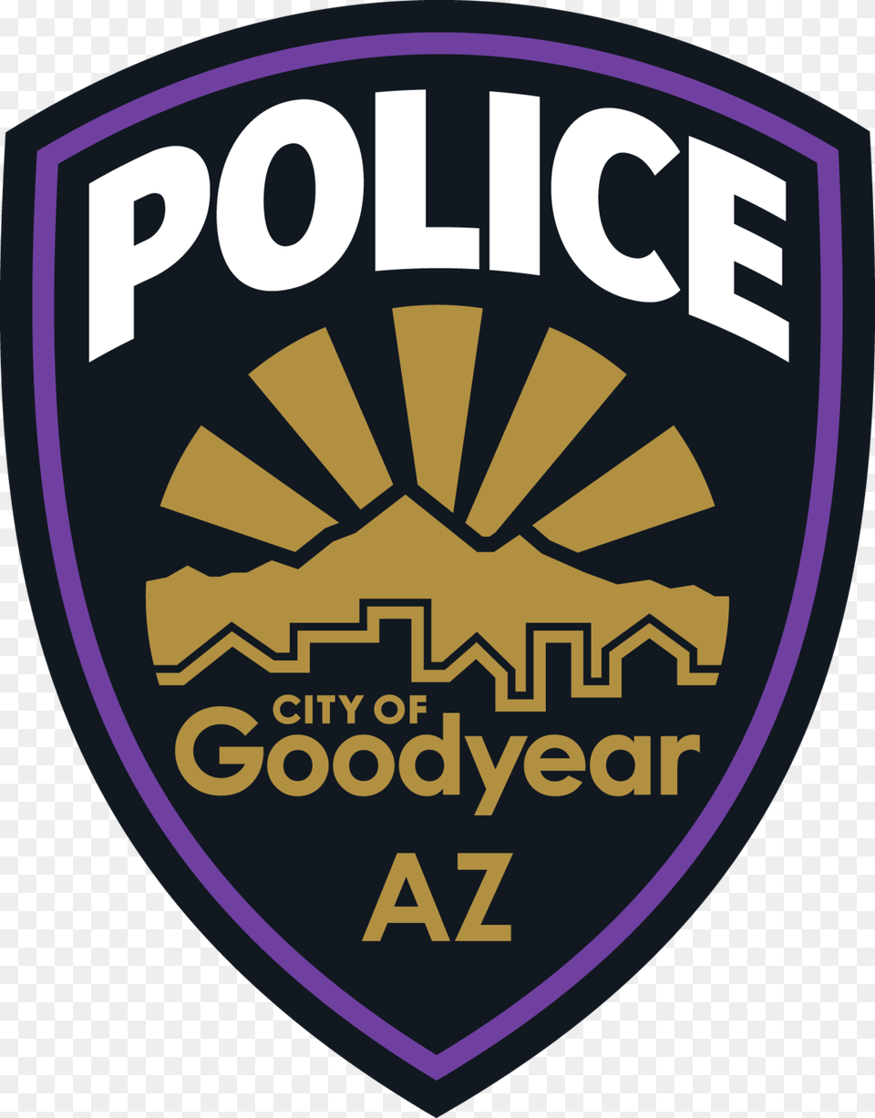 Goodyear Police, Badge, Logo, Symbol Free Transparent Png