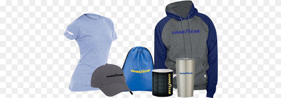 Goodyear Wingfoot Merchandise Hoodie, Cap, Clothing, Hat, Cup Png Image