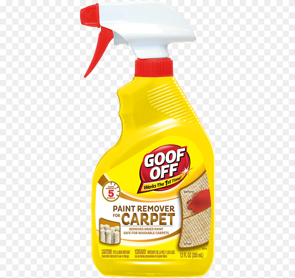 Goof Off Adhesive Remover, Cleaning, Person, Can, Spray Can Free Png Download