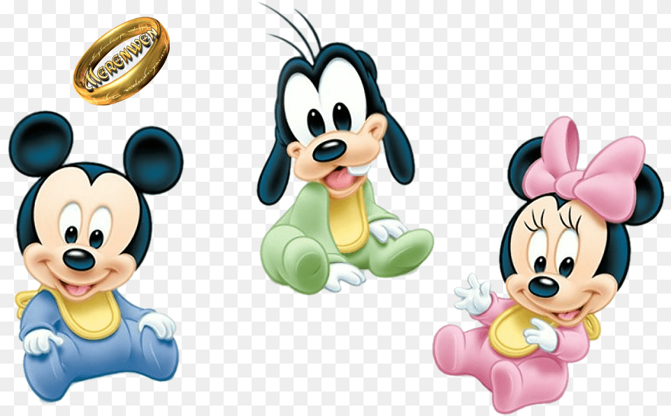Goofy Bebe Disney Disney Baby Mickey And Minnie, Toy, Person, Cartoon, Electronics Free Png