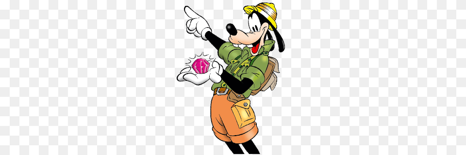 Goofy Disney Clipart Explore Pictures, Baby, Person, Book, Comics Png Image