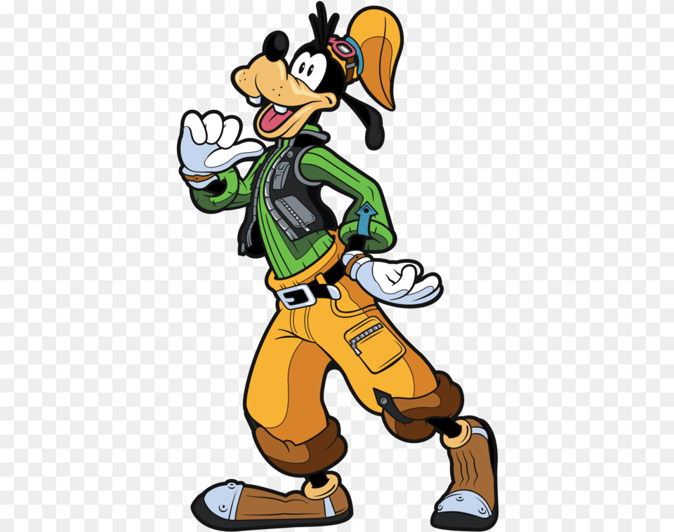 Goofy Figpin Kingdom Hearts, Cartoon, Person Png Image