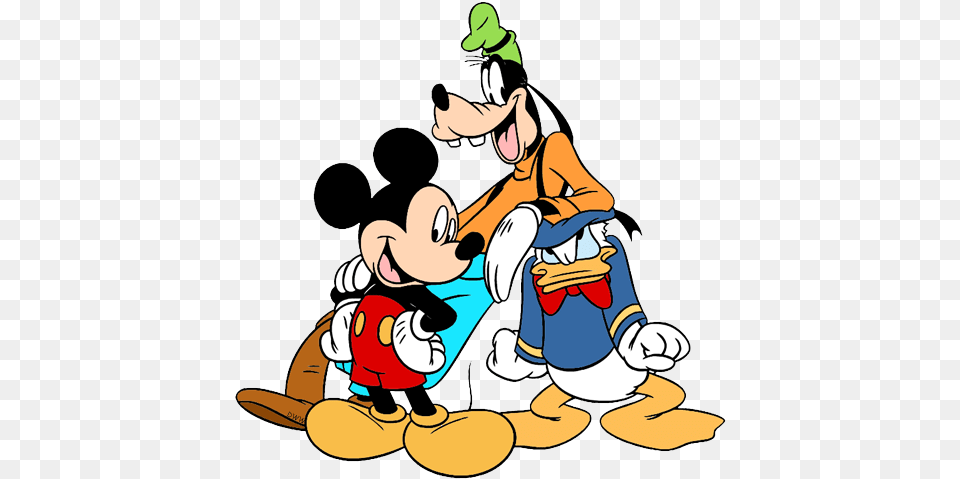Goofy Goofy Donald And Mickey, Cartoon, Person Png Image