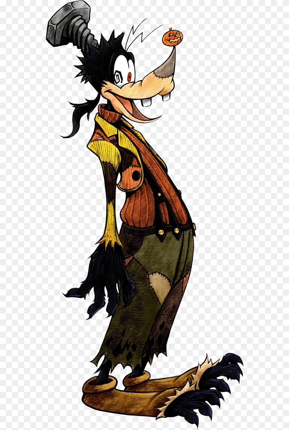 Goofy Halloween Form Kh Kingdom Hearts Halloween Town Goofy, Adult, Female, Person, Woman Free Transparent Png