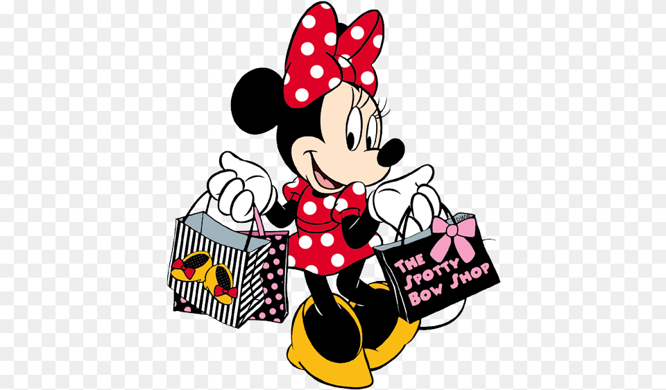 Goofy Head Mickey And Minnie Shopping, Bag, Baby, Person, Cartoon Free Transparent Png